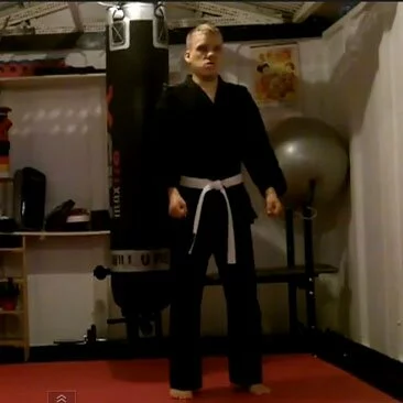 Hachiji Dachi Ready Stance in karate