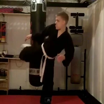 Polecat Spinning 360 kick used in MMA